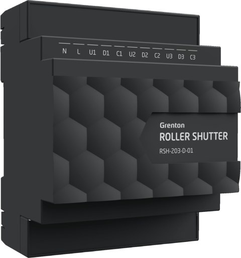 Moduł sterowania roletami ROLLER SHUTTER x3 Grenton GRENTON Moduł sterowania roletami ROLLER SHUTTER x3 Grenton GRENTON