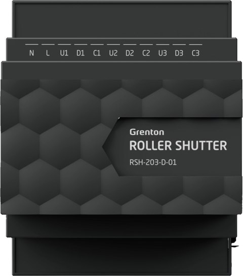 Moduł sterowania roletami ROLLER SHUTTER x3 Grenton GRENTON Moduł sterowania roletami ROLLER SHUTTER x3 Grenton GRENTON