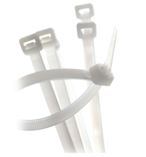 Opaska zaciskowa BIAŁA 250x3,6 GT-250IC (100szt.) TRYTYT Opaska zaciskowa BIAŁA 250x3,6 GT-250IC (100szt.) TRYTYT