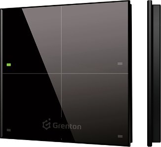 Panel dotykowy TOUCH PANEL 4B czarny Grenton GRENTON Panel dotykowy TOUCH PANEL 4B czarny Grenton GRENTON