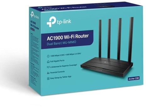 ROUTER TP-LINK Archer C80 TP-LINK ROUTER TP-LINK Archer C80 TP-LINK