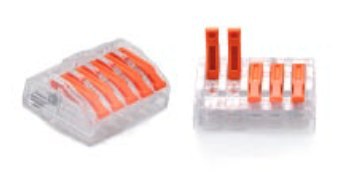 ZŁĄCZKA DO PRZEWODÓW ZATRZASKOWA 0,2-4,0mm2 PC-235 5GNIAZD (30szt.) TRYTYT ZŁĄCZKA DO PRZEWODÓW ZATRZASKOWA 0,2-4,0mm2 PC-235 5GNIAZD (30szt.) TRYTYT