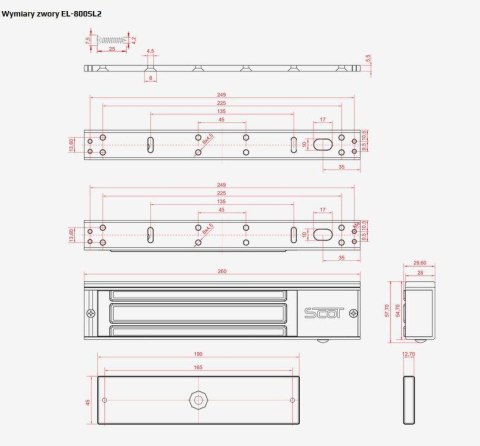 ZWORA ELEKTROMAGNETYCZNA SCOT EL-800SL2 SCOT ZWORA ELEKTROMAGNETYCZNA SCOT EL-800SL2 SCOT
