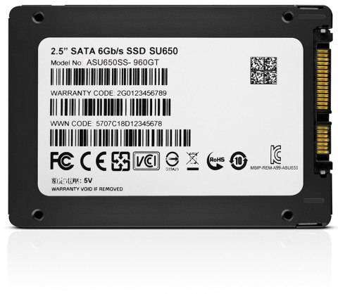 Adata SU650 Ultimate 240GB 2,5" SATA SSD ADATA Adata SU650 Ultimate 240GB 2,5" SATA SSD ADATA