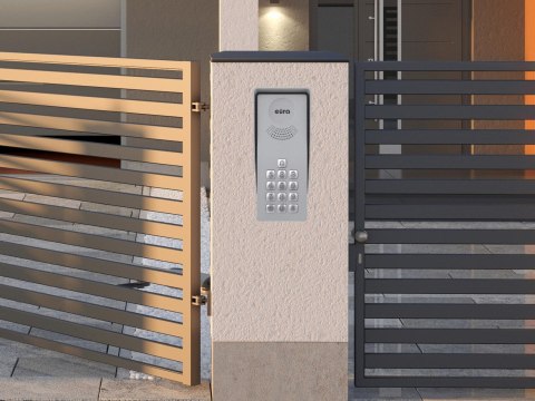 DOMOFON ''EURA'' ADP-36A3 ''INGRESSO BIANCO'' - 1-rodzinny, kaseta zewnętrzna z szyfratorem EURA