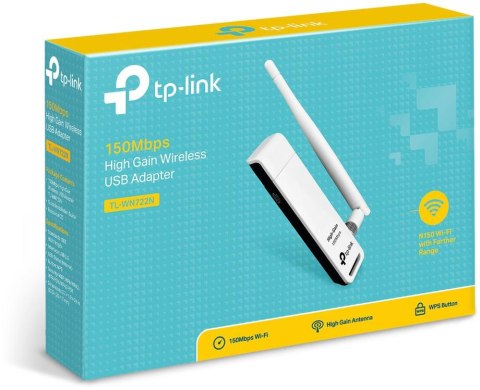ADAPTER WLAN USB TP-LINK TL-WN722N 150MBPS TP-LINK ADAPTER WLAN USB TP-LINK TL-WN722N 150MBPS TP-LINK