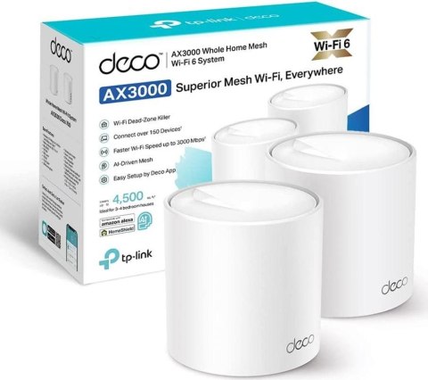 DOMOWY SYSTEM WI-FI MESH TP-LINK DECO X50 (2-PACK) TP-LINK DOMOWY SYSTEM WI-FI MESH TP-LINK DECO X50 (2-PACK) TP-LINK
