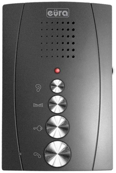 Domofon EURA ADP-12A3 ''INVITO' głośnomówiący, bezsłuchawkowy EURA Domofon EURA ADP-12A3 ''INVITO' głośnomówiący, bezsłuchawkowy EURA