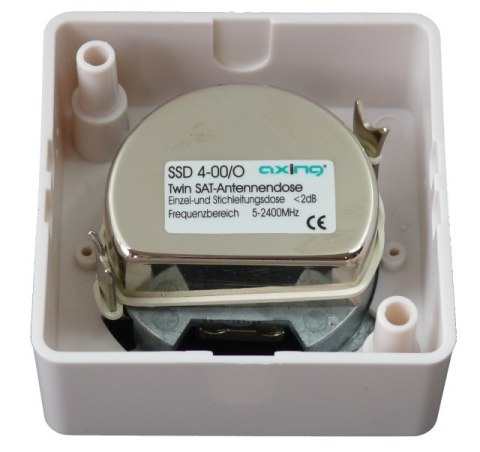 GNIAZDO SSD4-00 RTV/2XSAT KONCOWE AXING GNIAZDO SSD4-00 RTV/2XSAT KONCOWE AXING