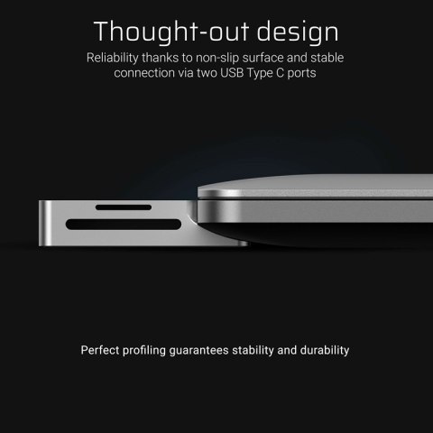Green Cell Connect60 - Adapter HUB 8w1 (Thunderbolt 3, USB-C, HDMI, 3x USB 3.0) Green Cell Connect60 - Adapter HUB 8w1 (Thunderbolt 3, USB-C, HDMI, 3x USB 3.0)