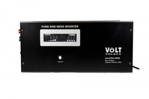 PRZETWORNICA VOLT POLSKA SINUSPRO-2400W 12V 1600/2400W VOLT POLSKA PRZETWORNICA VOLT POLSKA SINUSPRO-2400W 12V 1600/2400W VOLT POLSKA