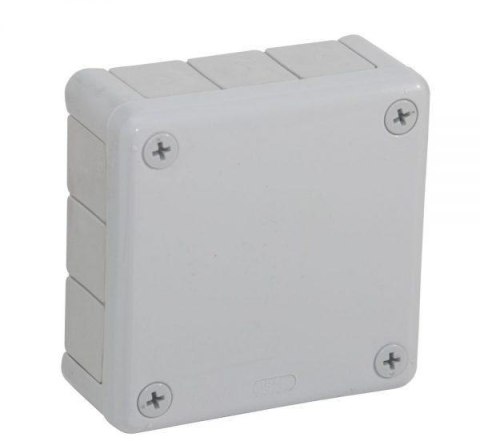 Puszka natynkowa pusta 12 wlotów VIPLAST VP-41 SZARA IP55 98x98x42mm 041-03 VIPLAST Puszka natynkowa pusta 12 wlotów VIPLAST VP-41 SZARA IP55 98x98x42mm 041-03 VIPLAST