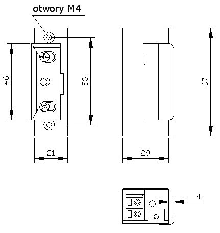 ZACZEP ELEKTRA R4 Z BLOKADĄ SYMETRYCZNY ELEKTRA-PLUS ZACZEP ELEKTRA R4 Z BLOKADĄ SYMETRYCZNY ELEKTRA-PLUS
