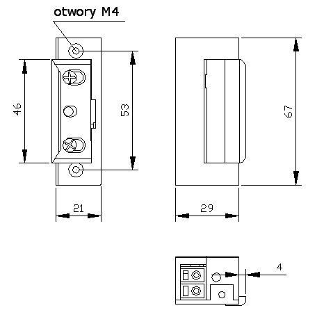 ZACZEP ELEKTRA R4 Z PAMIĘCIĄ Z BLOKADĄ SYMETRYCZNY 24V ELEKTRA-PLUS ZACZEP ELEKTRA R4 Z PAMIĘCIĄ Z BLOKADĄ SYMETRYCZNY 24V ELEKTRA-PLUS