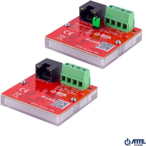 Zestaw konwerterów ATTE ETH-2wire-A-SET ATTE Zestaw konwerterów ATTE ETH-2wire-A-SET ATTE