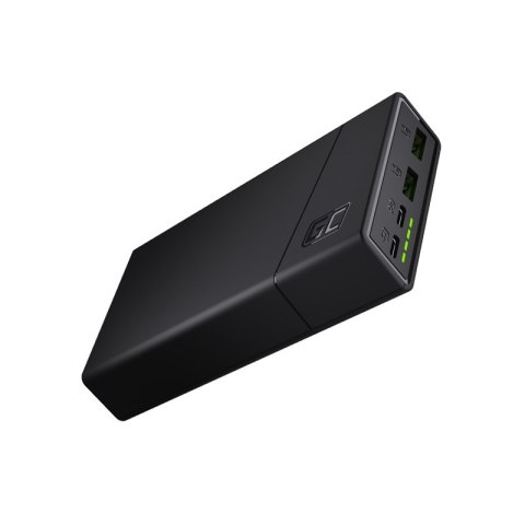 Green Cell PowerPlay20 - Power Bank 20000 mAh z szybkim ładowaniem 2x USB Ultra Charge oraz 2x USB-C Power Delivery 18W Green Cell PowerPlay20 - Power Bank 20000 mAh z szybkim ładowaniem 2x USB Ultra Charge oraz 2x USB-C Power Delivery 18W