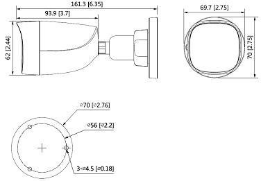KAMERA HDCVI DAHUA HAC-HFW1500C-0280B-S2 DAHUA KAMERA HDCVI DAHUA HAC-HFW1500C-0280B-S2 DAHUA