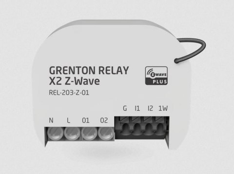 Moduł przekaźnikowy RELAYx2 Z-Wave Grenton GRENTON Moduł przekaźnikowy RELAYx2 Z-Wave Grenton GRENTON