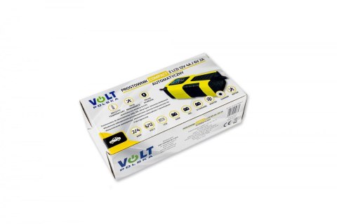 Prostownik Automatyczny Volt Polska 12V 4A / 6V 2A LCD VOLT POLSKA Prostownik Automatyczny Volt Polska 12V 4A / 6V 2A LCD VOLT POLSKA