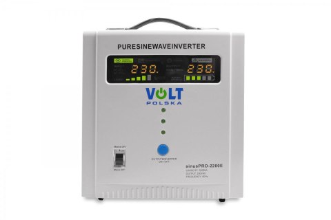 Przetwornica Volt Polska SinusPro 2200E 2200VA 12V 1600/2200W VOLT POLSKA Przetwornica Volt Polska SinusPro 2200E 2200VA 12V 1600/2200W VOLT POLSKA
