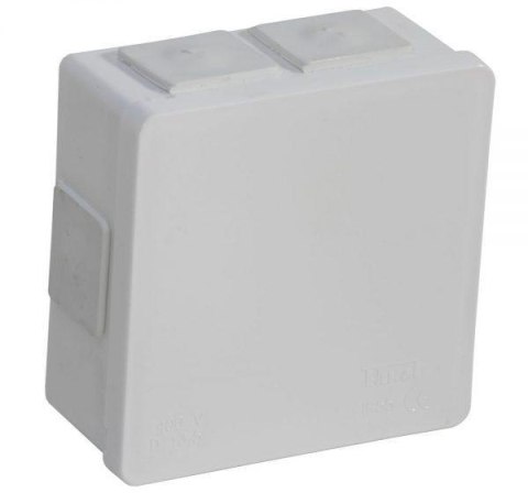 Puszka natynkowa pusta 6 wlotów VIPLAST VP-02 klik BIAŁA IP55 86x86x40mm 002-01 VIPLAST Puszka natynkowa pusta 6 wlotów VIPLAST VP-02 klik BIAŁA IP55 86x86x40mm 002-01 VIPLAST