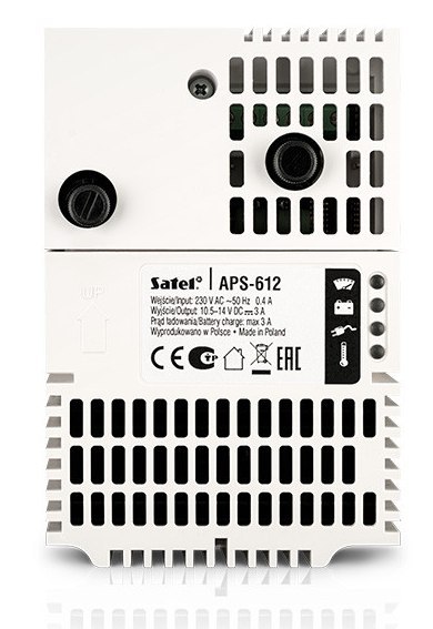 SATEL ZASILACZ BUFOROWY APS-612 SATEL SATEL ZASILACZ BUFOROWY APS-612 SATEL