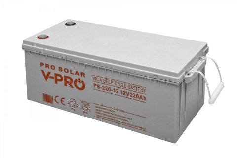 AKUMULATOR VOLT POLSKA DEEP CYCLE VPRO SOLAR 12V 220AH VRLA BEZOBSŁUGOWY VOLT POLSKA AKUMULATOR VOLT POLSKA DEEP CYCLE VPRO SOLAR 12V 220AH VRLA BEZOBSŁUGOWY VOLT POLSKA