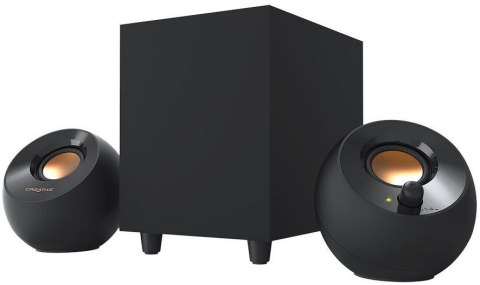 Głośniki komputerowe Creative Pebble Plus 2.1 USB czarny CREATIVE Głośniki komputerowe Creative Pebble Plus 2.1 USB czarny CREATIVE