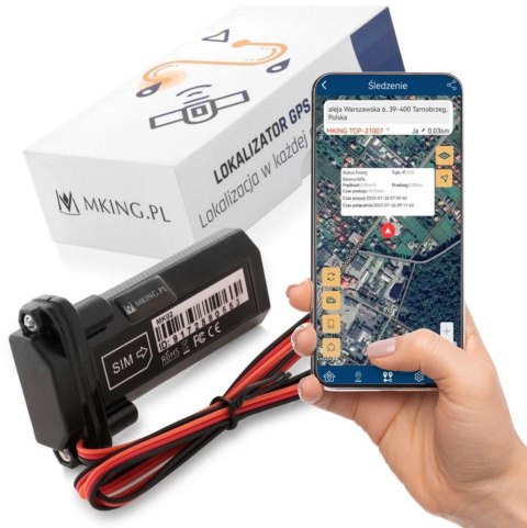 Lokalizator GPS Mking MK02 Śledzenie Pojazdu Łodzi MKING Lokalizator GPS Mking MK02 Śledzenie Pojazdu Łodzi MKING