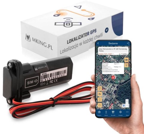 Lokalizator GPS Mking MK02 Śledzenie Pojazdu Łodzi MKING Lokalizator GPS Mking MK02 Śledzenie Pojazdu Łodzi MKING