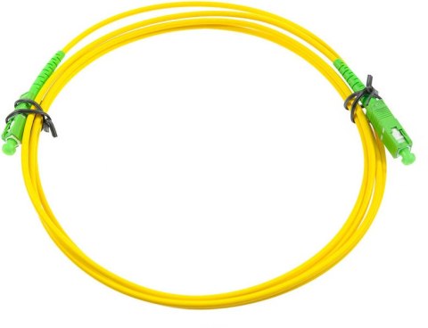PATCHCORD ŚWIATŁOWODOWY SM 2M SIMPLEX 9/125, SC/APC-SC/APC 3MM OEM PATCHCORD ŚWIATŁOWODOWY SM 2M SIMPLEX 9/125, SC/APC-SC/APC 3MM OEM