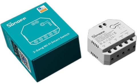 SONOFF sterownik 2-kanałowy roletowy 10A WiFi DUAL R3 SONOFF SONOFF sterownik 2-kanałowy roletowy 10A WiFi DUAL R3 SONOFF