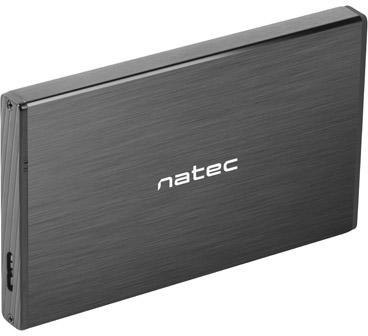 Zewnętrzna obudowa dysku Natec Rhino Go SATA 2.5cala USB 3.0 Czarny NATEC Zewnętrzna obudowa dysku Natec Rhino Go SATA 2.5cala USB 3.0 Czarny NATEC
