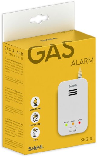 Czujnik gazu ziemnego SafeMi SHG-01 SAFEMI