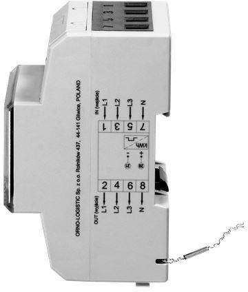 OR-WE-520 ORNO 3-fazowy licznik energii elektrycznej, 80A, MID, 3 moduły, DIN TH-35mm ORNO OR-WE-520 ORNO 3-fazowy licznik energii elektrycznej, 80A, MID, 3 moduły, DIN TH-35mm ORNO