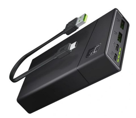 POWERBANK Green Cell PowerPlay20 20000mAh SZYBKIE ŁADOWANIE 2x USB Ultra Charge 2x USB-C GREEN CELL POWERBANK Green Cell PowerPlay20 20000mAh SZYBKIE ŁADOWANIE 2x USB Ultra Charge 2x USB-C GREEN CELL