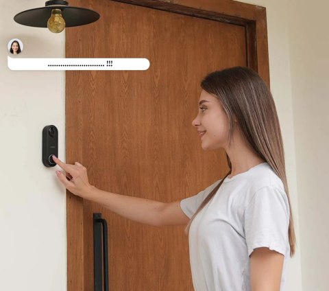 Reolink bezprzewodowy wideo dzwonek Wi-Fi 5MPx REOLINK
