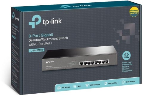 SWITCH TP-LINK TL-SG1008MP TP-LINK SWITCH TP-LINK TL-SG1008MP TP-LINK