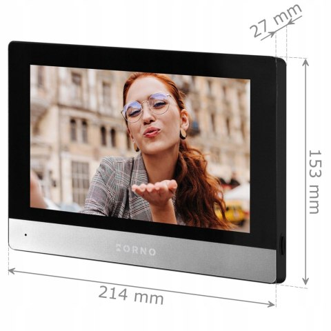 Wideoodomofon 2 żyłowy ORNO OR-VID-MA-1080/B ORNO Wideoodomofon 2 żyłowy ORNO OR-VID-MA-1080/B ORNO