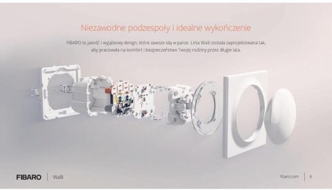 Przycisk Walli Switch FIBARO FGWDSEU-221 FIBARO Przycisk Walli Switch FIBARO FGWDSEU-221 FIBARO