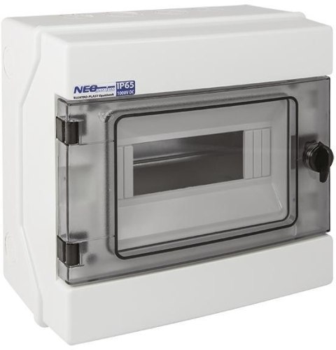 Rozdzielnica hermetyczna modułowa (500V AC, 1000V DC) 1x8 natynkowa (N+PE) IP65 RH-8 ELEKTRO-PLAST OPATÓWEK Rozdzielnica hermetyczna modułowa (500V AC, 1000V DC) 1x8 natynkowa (N+PE) IP65 RH-8 ELEKTRO-PLAST OPATÓWEK