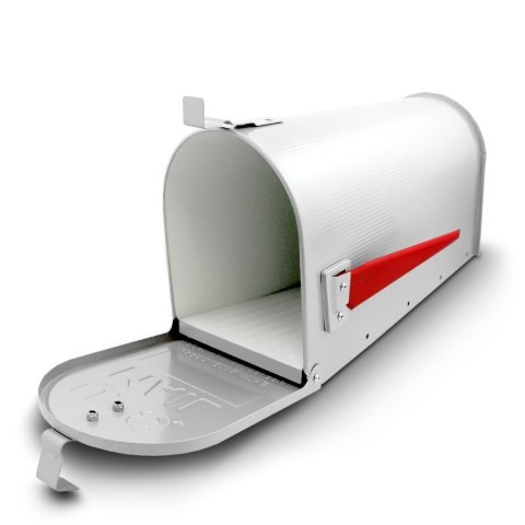 Skrzynka na listy amerykańska USA MAIL ze słupkiem (biały) Skrzynka na listy amerykańska USA MAIL ze słupkiem (biały)