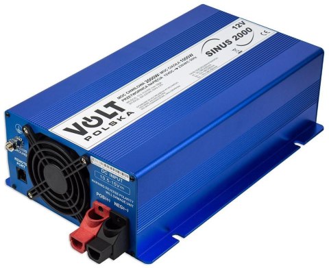 PRZETWORNICA VOLT POLSKA SINUS ECO 2000 12V / 230V 1000/2000W VOLT POLSKA PRZETWORNICA VOLT POLSKA SINUS ECO 2000 12V / 230V 1000/2000W VOLT POLSKA