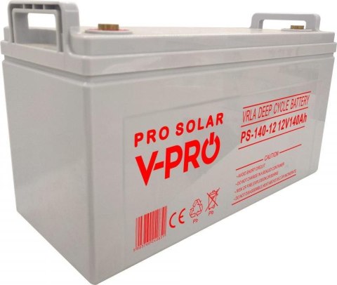 AKUMULATOR VOLT POLSKA DEEP CYCLE VPRO SOLAR 12V 140AH VRLA BEZOBSŁUGOWY VOLT POLSKA AKUMULATOR VOLT POLSKA DEEP CYCLE VPRO SOLAR 12V 140AH VRLA BEZOBSŁUGOWY VOLT POLSKA