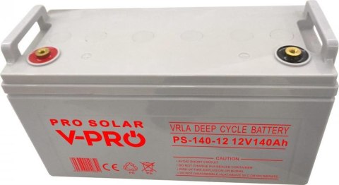 AKUMULATOR VOLT POLSKA DEEP CYCLE VPRO SOLAR 12V 140AH VRLA BEZOBSŁUGOWY VOLT POLSKA AKUMULATOR VOLT POLSKA DEEP CYCLE VPRO SOLAR 12V 140AH VRLA BEZOBSŁUGOWY VOLT POLSKA