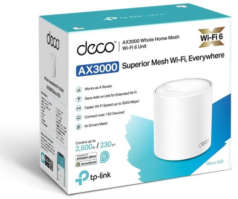 DOMOWY SYSTEM WI-FI MESH TP-LINK DECO X50 TP-LINK DOMOWY SYSTEM WI-FI MESH TP-LINK DECO X50 TP-LINK