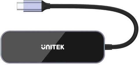 Unitek D1084A Hub USB-C 3.1 RJ-45 3xUSB-A HDMI 4K PD100W UNITEK Unitek D1084A Hub USB-C 3.1 RJ-45 3xUSB-A HDMI 4K PD100W UNITEK