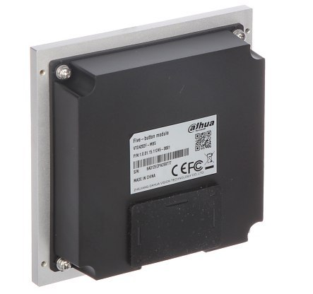 Moduł 5 przycisków DAHUA VTO4202F-MB5 DAHUA Moduł 5 przycisków DAHUA VTO4202F-MB5 DAHUA