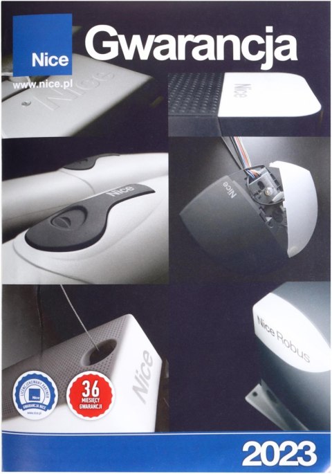 Zestaw NICE ROBUS 500 HI-SPEED do bram przesuwnych NICE Zestaw NICE ROBUS 500 HI-SPEED do bram przesuwnych NICE
