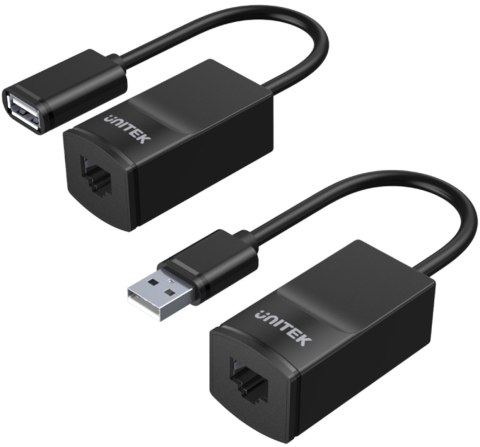 Przedłużacz USB Unitek Y-UE01001 do 60m pod kabel kat.5e UNITEK Przedłużacz USB Unitek Y-UE01001 do 60m pod kabel kat.5e UNITEK